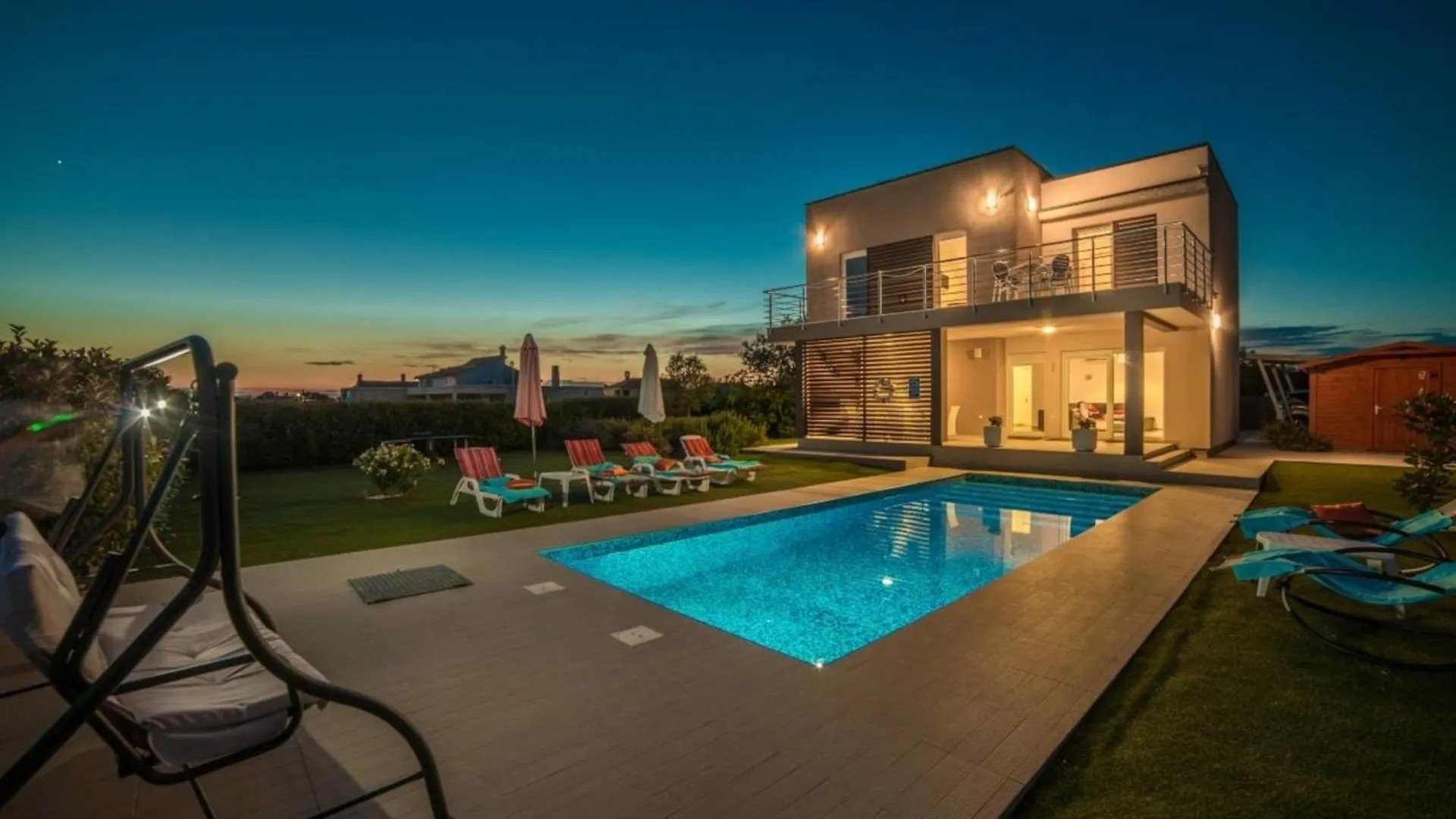 Ferienhaus Mit Privatpool Fuer 8 Personen Ca 180 Qm In Galizana, Istrien Istrische Riviera Хорватия